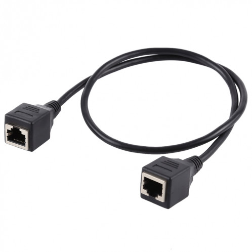 Cordon de câble d'extension de réseau Ethernet LAN femelle RJ45 à femelle, longueur de câble: 60cm SH77511317-03