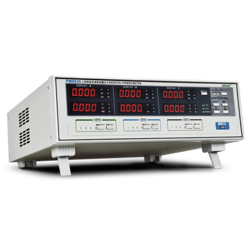 DCUU PM9830 500V 40A Compteur de puissance et de tension CA numérique triphasé () SH64EU1976-07