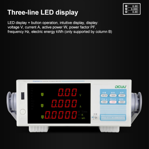Instrument de mesure intelligent des paramètres électriques DCUU PM9915 () SH66EU1721-08