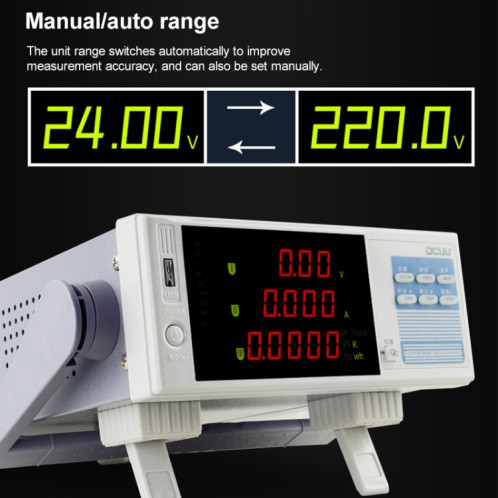 Instrument de mesure intelligent des paramètres électriques DCUU PM9915 () SH66EU1721-08