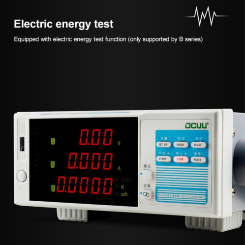 Instrument de mesure intelligent des paramètres électriques DCUU PM9915 () SH66EU1721-08