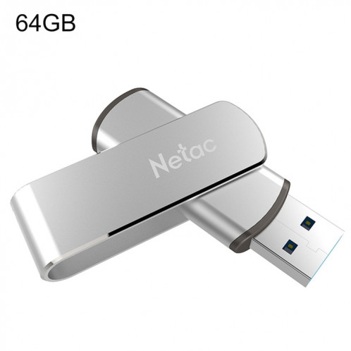 Netac U388 64 Go USB 3.0 Twister Secure Encryption Flash Disk SN7792999-08