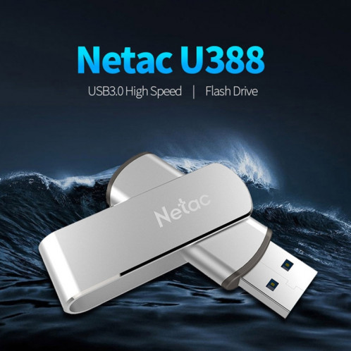 Netac U388 64 Go USB 3.0 Twister Secure Encryption Flash Disk SN7792999-08
