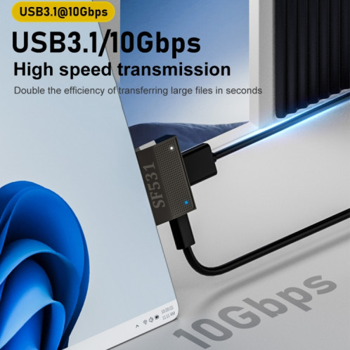 SF531 pour Microsoft Surface 40 broches vers USB3.1/type-c adaptateur femelle station d'accueil étendue SH78311803-08
