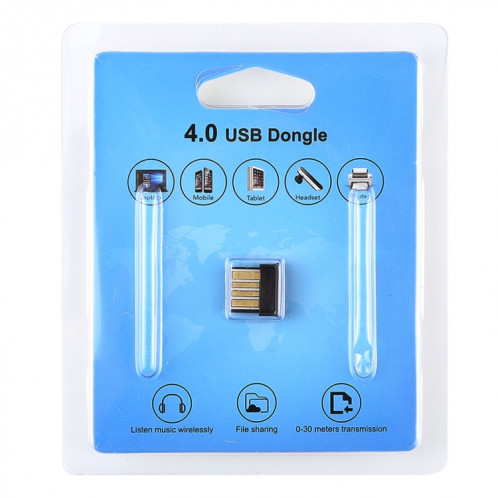 Ultra Mini Bluetooth 4.0 USB Dongle, Distance de transmission: 30m SH7850523-07
