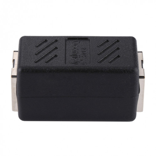 Réseau de cristal directement à travers la ligne de tête de ligne de connecteur de la tête à la tête RJ45 Extension de l'interface de l'appareil (noir) SC871B643-08