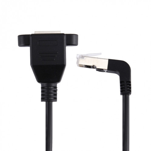 20cm RJ45 mâle plié vers le haut au câble d'extension LAN femelle RJ45 S28001879-05