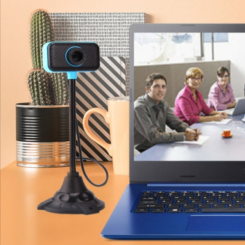4,0 Mega Pixels USB 2.0 caméra de bureau sans pilote / webcam avec micro SH80801309-06