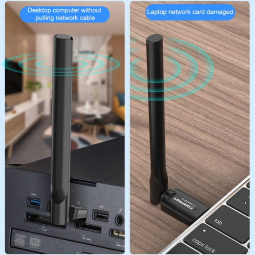 COMFAST CF-WU818N V2 Adaptateur réseau mini-USB WiFi 150 Mbps 2,4 GHz SC84051096-010