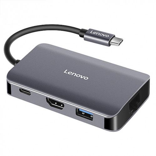 Lenovo F1-C08 8 en 1 Type-C / USB-C vers HDMI Hub de conversion multifonction SL8419400-010