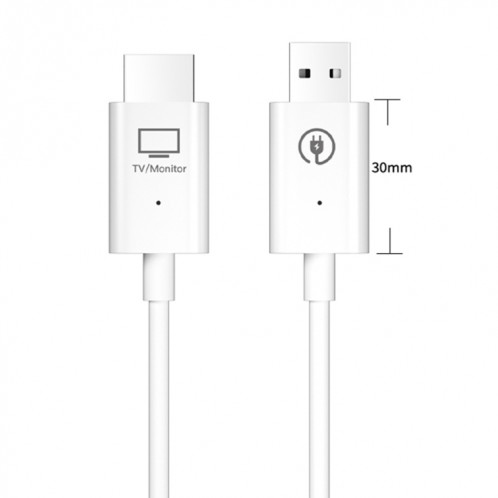 Câble adaptateur de lecteur d'écran de Console de jeu d'ordinateur de récepteur d'émetteur HDMI sans fil CS5 SH8470149-08