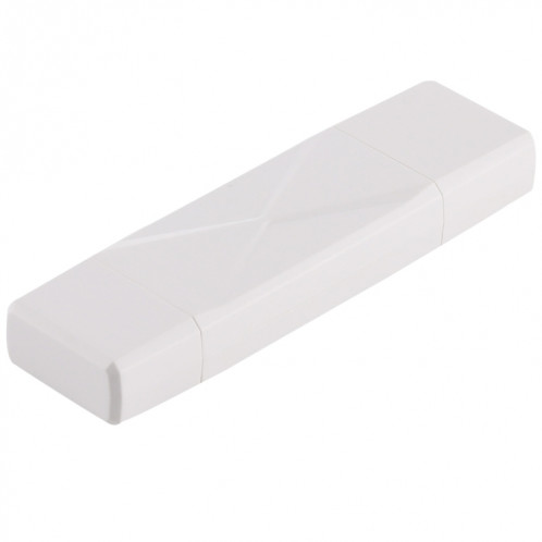 Lecteur de carte USB-C / Type-C + SD + TF + Micro USB vers USB 3.0 (blanc) SH513W1019-010
