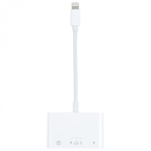 S-221 3 in 1 8 Pin Male to 8 Pin Power + USB-C / Type-C + USB Camera Female Adapter SH8534873-07