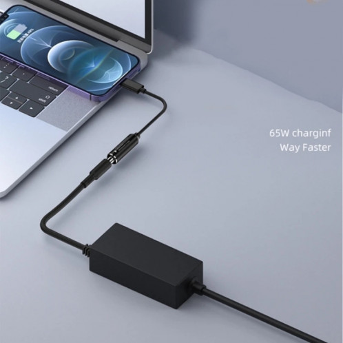 Câble adaptateur USB-C / Type-C mâle vers 7,9 x 0,9 mm femelle en nylon tressé SH8545301-06