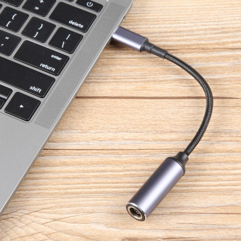 Câble adaptateur USB-C / Type-C mâle vers 7,9 x 0,9 mm femelle en nylon tressé SH8545301-06