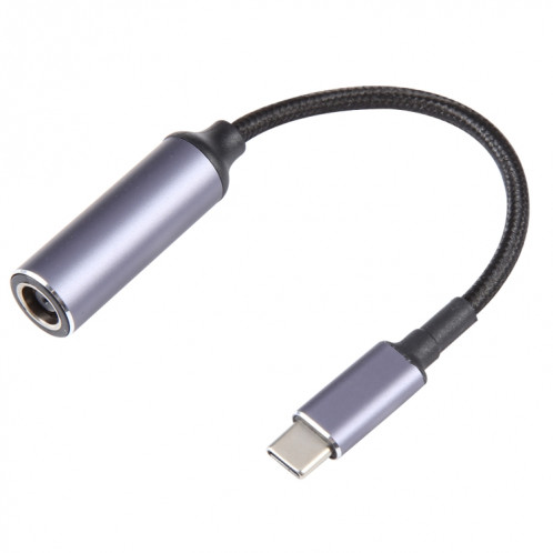Câble adaptateur USB-C / Type-C mâle vers 7,4 x 0,6 mm femelle en nylon tressé SH85461485-06