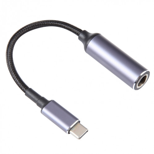Câble adaptateur USB-C / Type-C mâle vers 7,4 x 0,6 mm femelle en nylon tressé SH85461485-06
