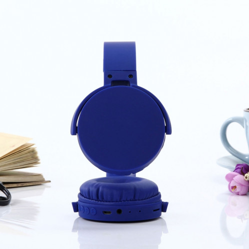 Casque casque Bluetooth Stereo sans fil MDR-XB650BT Pliant STEREO SANS SANSOOTOOTH, prise en charge de 3,5 mm d'entrée audio et d'appel mains libres (bleu) SH643L624-07