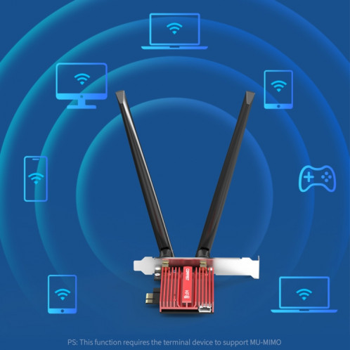 COMFAST CF-BE200 Pro 8774Mbps WiFi7 PCIE adaptateur réseau sans fil récepteur WiFi SC87051922-018