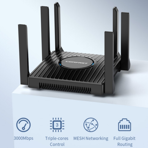 COMFAST CF-WR635AX Routeur sans fil Gigabit double bande WiFi6 3000 Mbps SC87081557-021