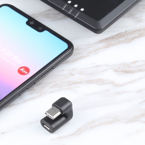 Homme USB-C / Type-C en forme de U à l'adaptateur femelle micro USB SH8712414-05