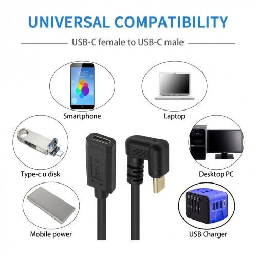 Câble d'extension USB-C / Type-C de type U en forme de U SH87251369-06