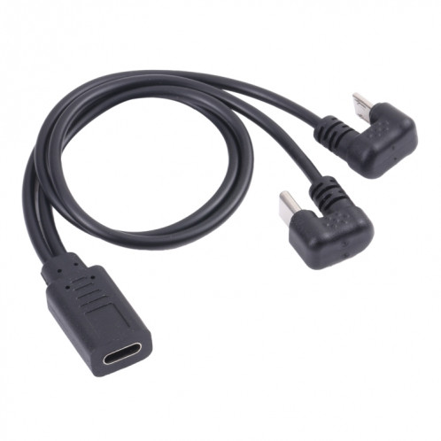 Mâle USB-C / C / C / C / Micro USB masculin USB sur un câble femelle USB-C / Type-C SH87281457-05