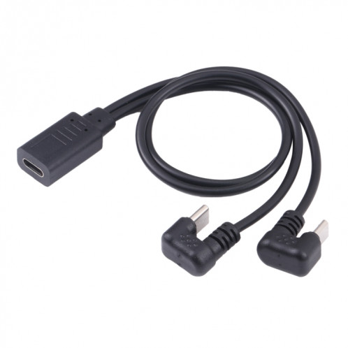 Mâle USB-C / C / C / C / Micro USB masculin USB sur un câble femelle USB-C / Type-C SH87281457-05