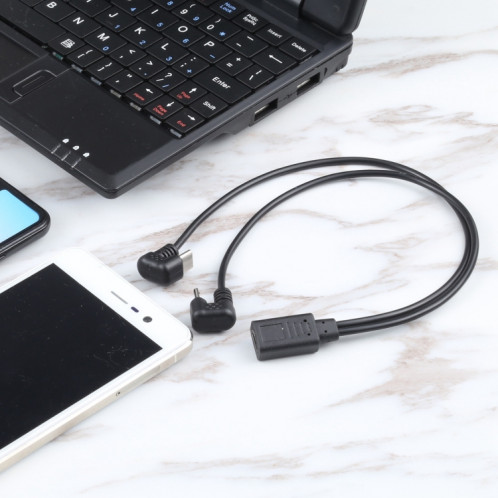 Mâle USB-C / C / C / C / Micro USB masculin USB sur un câble femelle USB-C / Type-C SH87281457-05