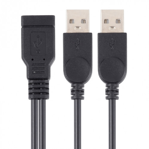 USB femelle à 2 câbles masculins USB, longueur: environ 30 cm SH87291641-04