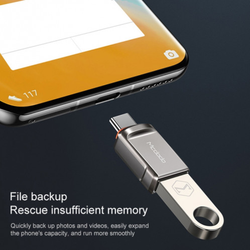 MCDodo USB 3.0 Femme à USB-C / Type-C Homme Convertisseur OTG Disque flash USB SM8740411-07