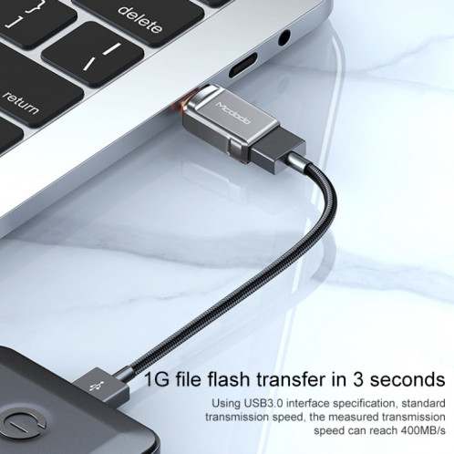 MCDodo USB 3.0 Femme à USB-C / Type-C Homme Convertisseur OTG Disque flash USB SM8740411-07