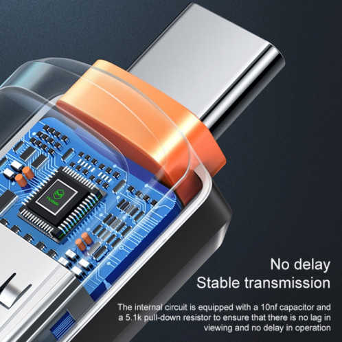 MCDodo USB 3.0 Femme à USB-C / Type-C Homme Convertisseur OTG Disque flash USB SM8740411-07