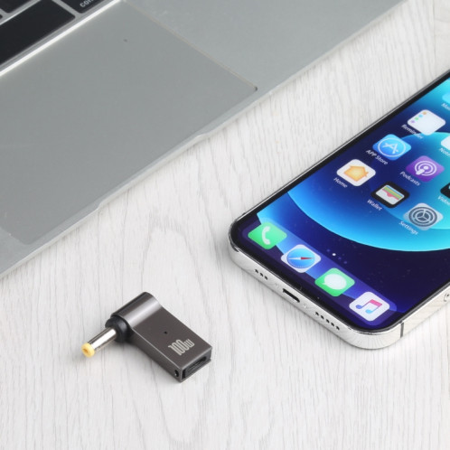 100W USB-C / TYPE-C femelle à dc 4.8x1.7mm Adaptateur de charge de l'ordinateur mâle SH8870971-05