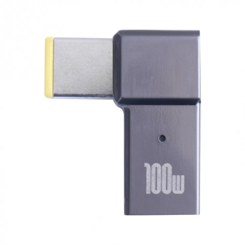 100W USB-C / Type-C femelle à grosse adaptateur de chargement carré pour Lenovo SH8876549-05