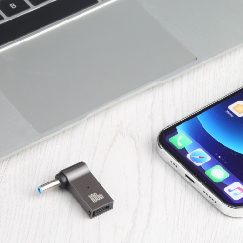 Femme USB-C / Type-C femelle à DC 4.5x3.0mm Adaptateur de chargement de l'ordinateur mâle pour HP SH88811978-05