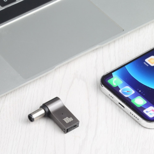Femme USB-C / TYPE-C femelle à DC 7.4x0.6mm Adaptateur de charge pour ordinateur pour Dell SH8889780-05