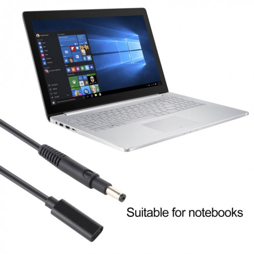 Connecteur de charge d'alimentation pour ordinateur portable USB-C / Type-C femelle à 4,8 x 1,7 mm mâle SH9057189-05