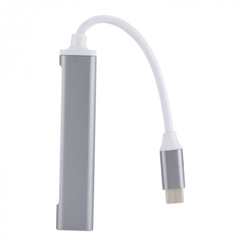 C809 USB 3.0 x 1 + USB 2.0 x 3 à l'adaptateur de concentrateur de séparateur multi-fonction USB-C / C / C / C / Greaux) SH300H772-04
