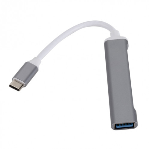C809 USB 3.0 x 1 + USB 2.0 x 3 à l'adaptateur de concentrateur de séparateur multi-fonction USB-C / C / C / C / Greaux) SH300H772-04