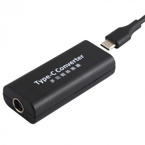 Adaptateur de connecteur d'alimentation femelle DC 7,9 x 5,5 mm vers USB-C / Type-C femelle avec câble USB-C / Type C de 15 cm SH9609159-05