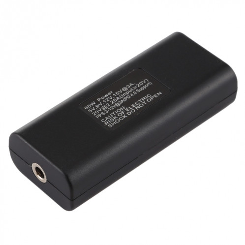 Adaptateur de connecteur d'alimentation femelle DC 4.0 x 1.7mm vers USB-C / Type-C femelle avec câble USB-C / Type C de 15 cm SH9612958-05
