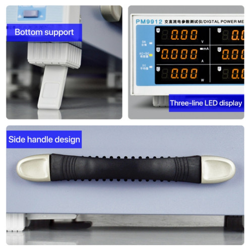 Instrument de mesure intelligent des paramètres électriques DCUU PM9912 () SH17EU195-08