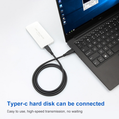 USB 3.1 Type-C / USB-C à Type-C / USB-C Câble de connexion GEN2, Longueur: 50cm SH9823701-07