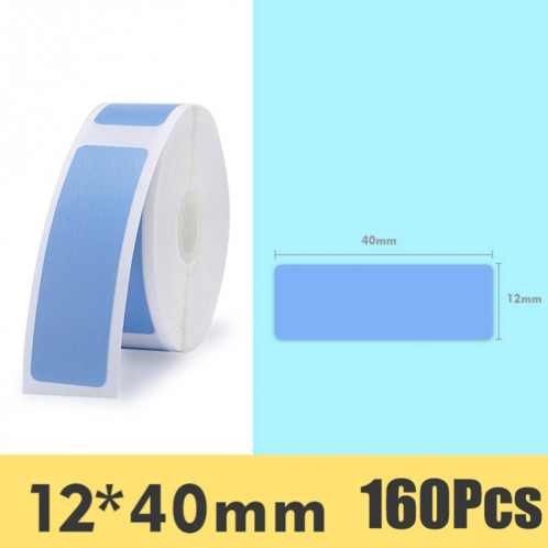 Papier d'impression de code à barres d'autocollants pour JingChen D11 (bleu) SH872L654-04