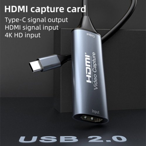 Carte de capture vidéo HD 4K 30 Hz HDMI vers USB-C/Type-C avec câble SH99421027-07