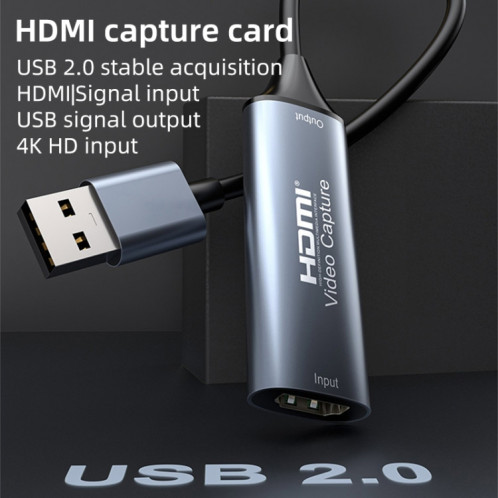 Carte de capture vidéo HD 4K 30 Hz HDMI vers USB2.0 avec câble SH9943978-07