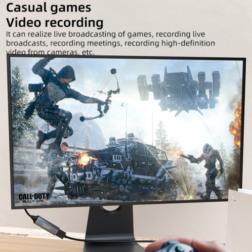 Carte de capture vidéo HD 4K 30 Hz HDMI vers USB2.0 avec câble SH9943978-07