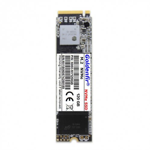 Disque SSD Goldenfir M.2 NVMe 2,5 pouces, capacité: 120 Go SG99501348-05