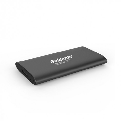 Disque SSD portable Goldenfir NGFF vers micro USB 3.0, capacité: 120 Go (noir) SG988B268-010